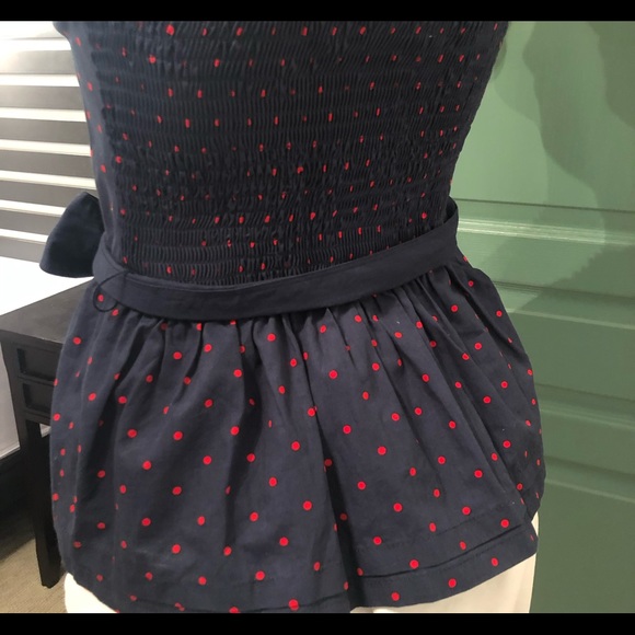 ABERCROMBIE & FITCH Polka Dot Tube Top - Picture 3 of 7